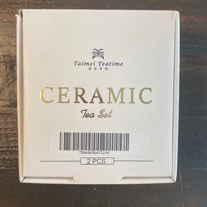 Beautiful ceramic tea set